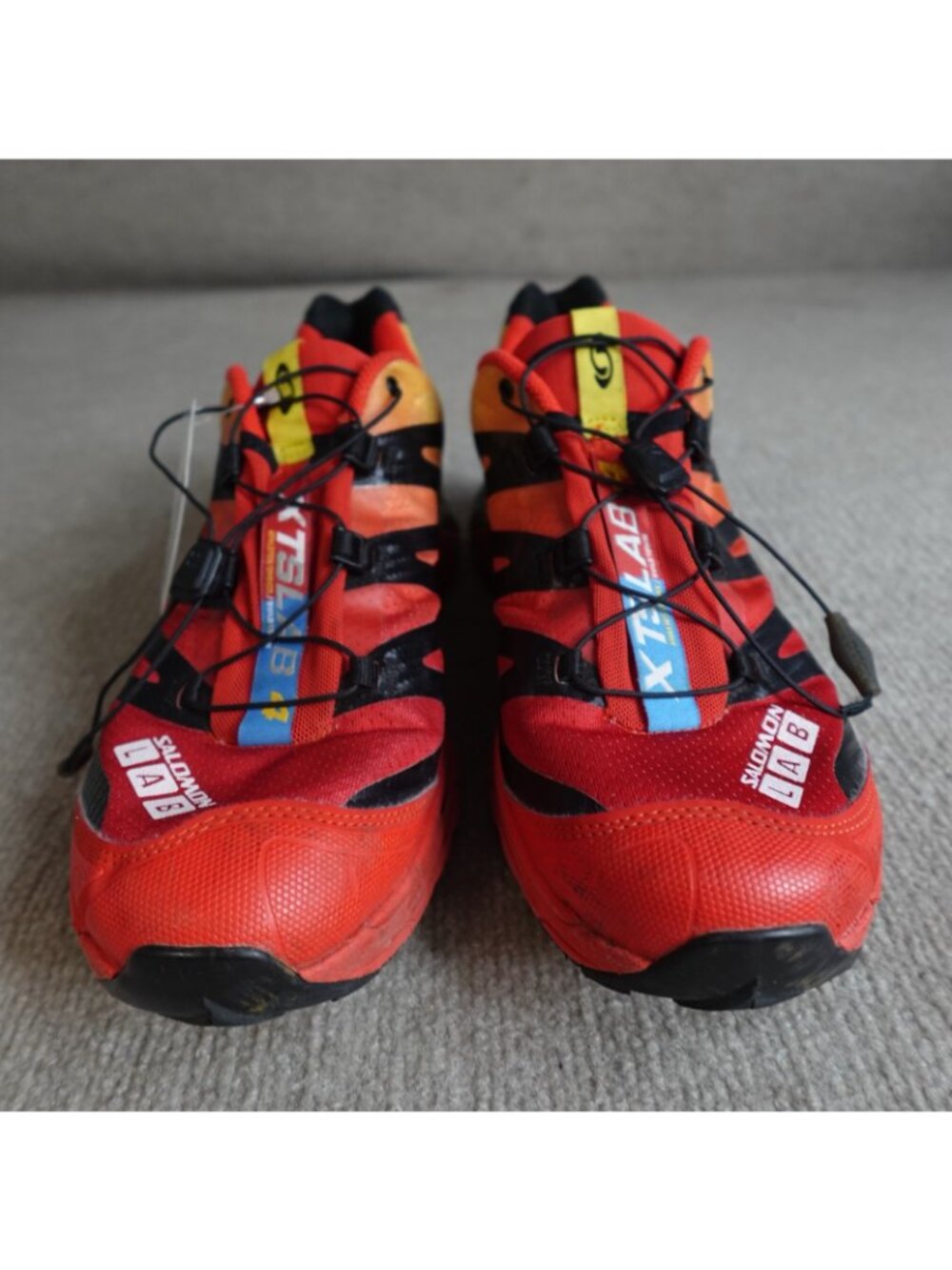 Salomon Mens Sneakers 10.5 Red XT-4 OG - Picture 2 of 10